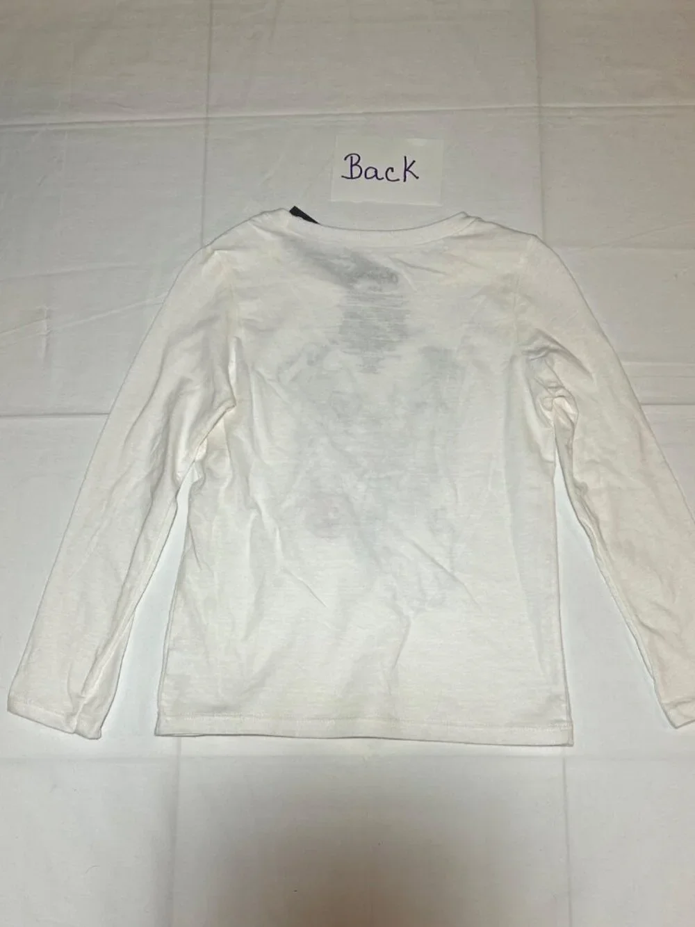 OshKosh B'gosh Girls Off White Halloween Long Sleeve Ghost, Spider, Pumpkin NWT